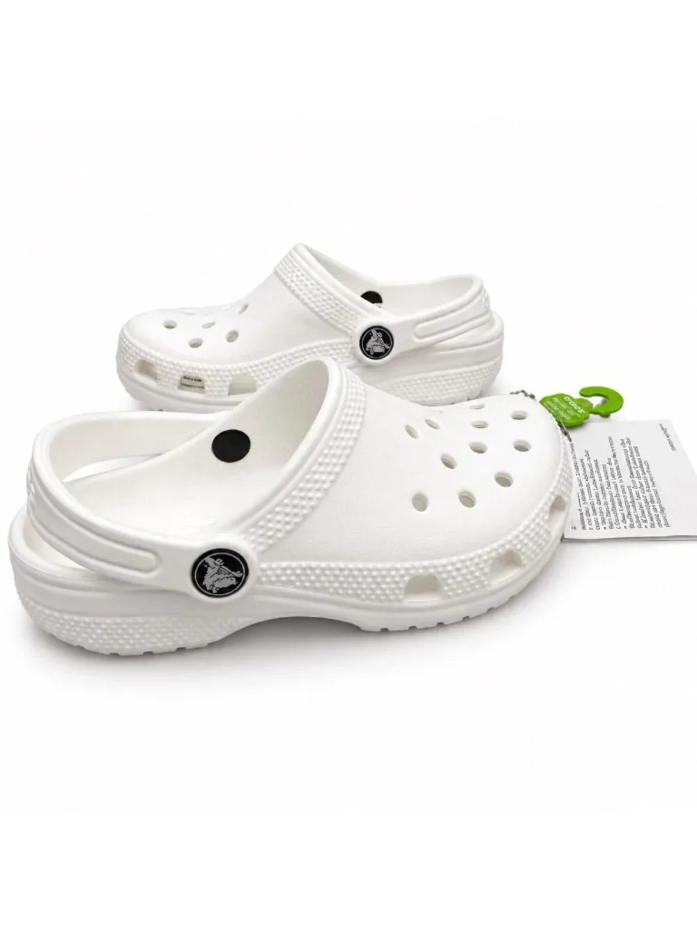 Crocs Classic Clog White Kids C11 Slip On Lightweight Comfort Sandals